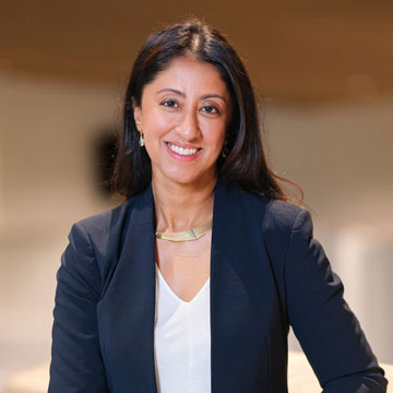 Photo of Sharmila Anandasabapathy, Dean of Medicine